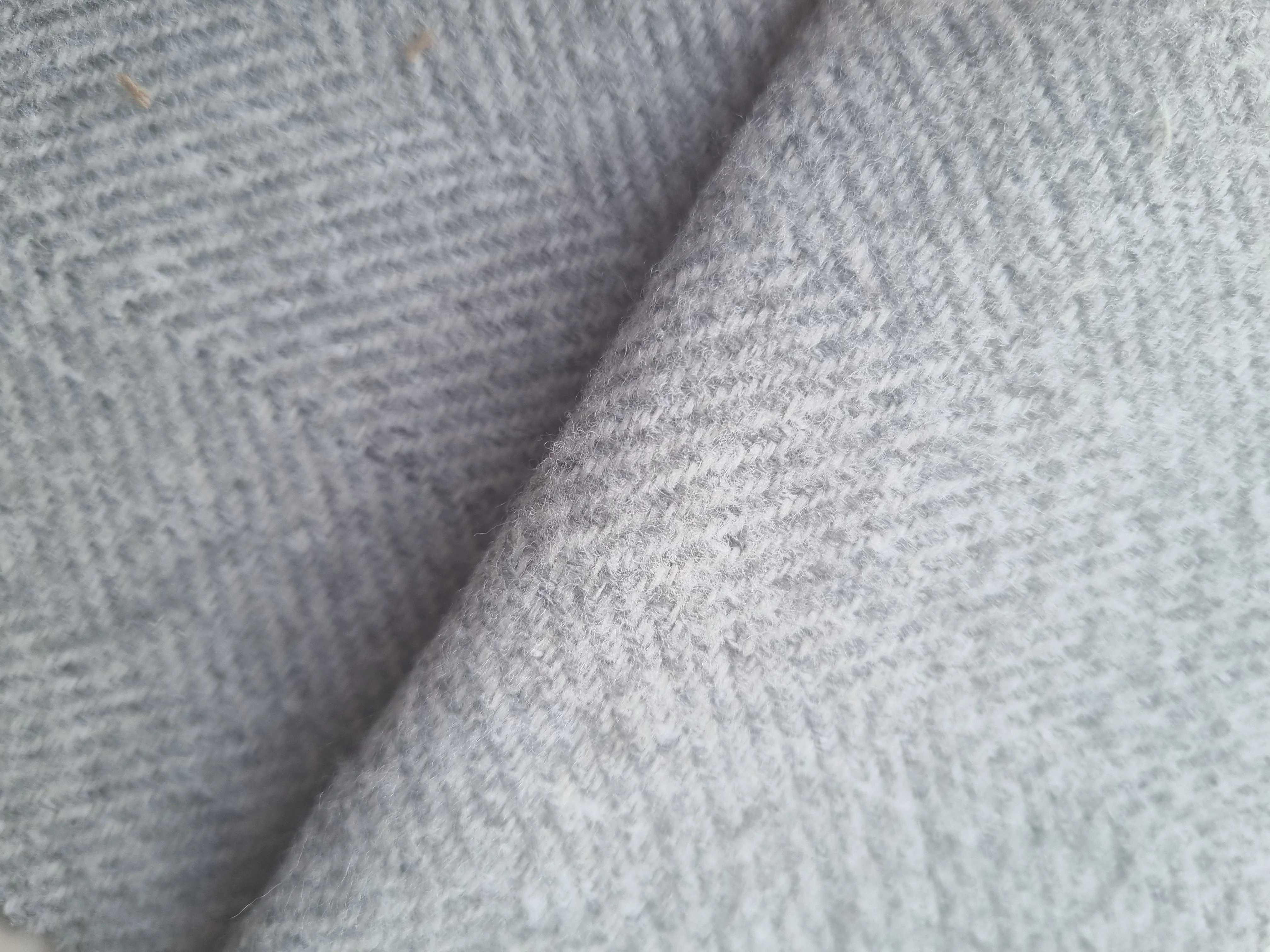 Dog crate bumper - Grey herringbone - Image 4