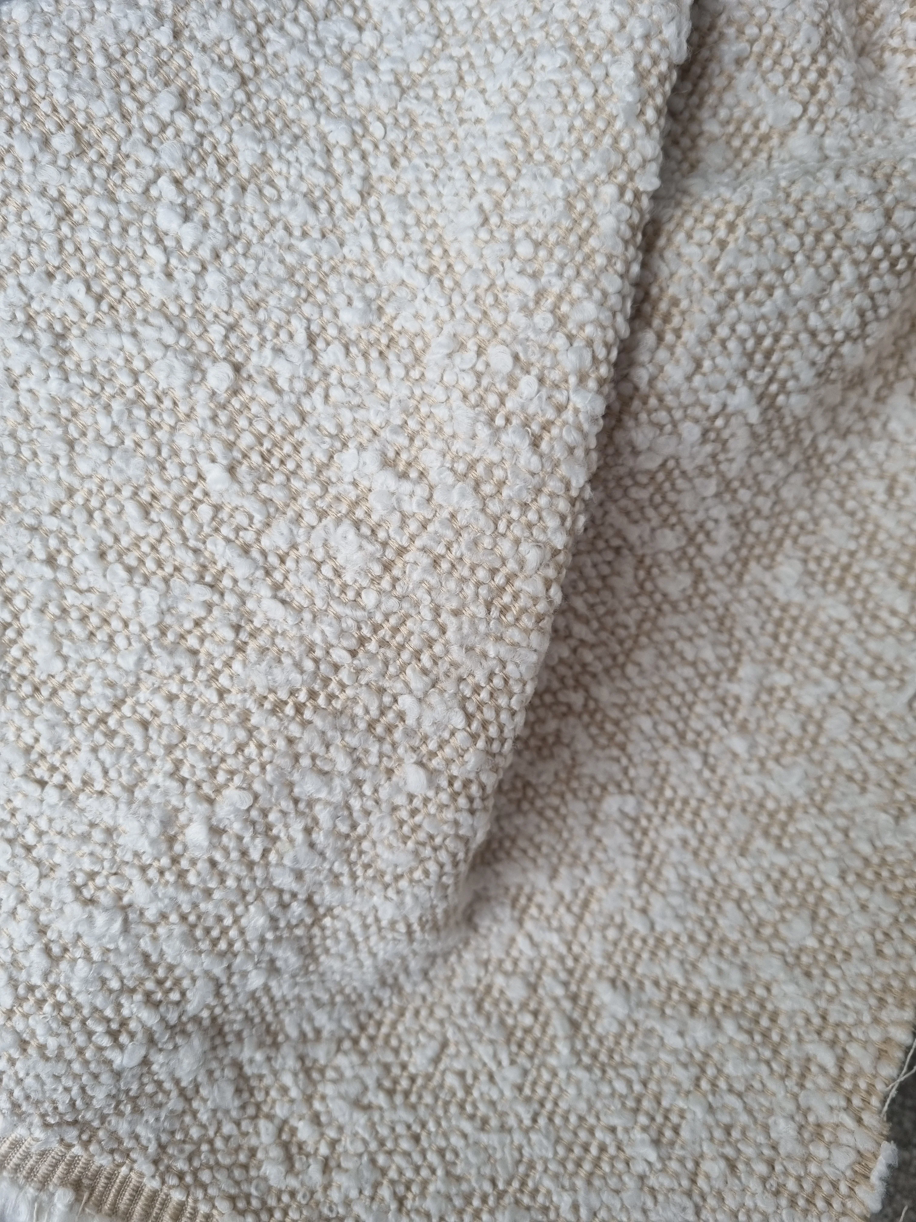 Dog crate cover - ivory/beige bouclé - Image 5