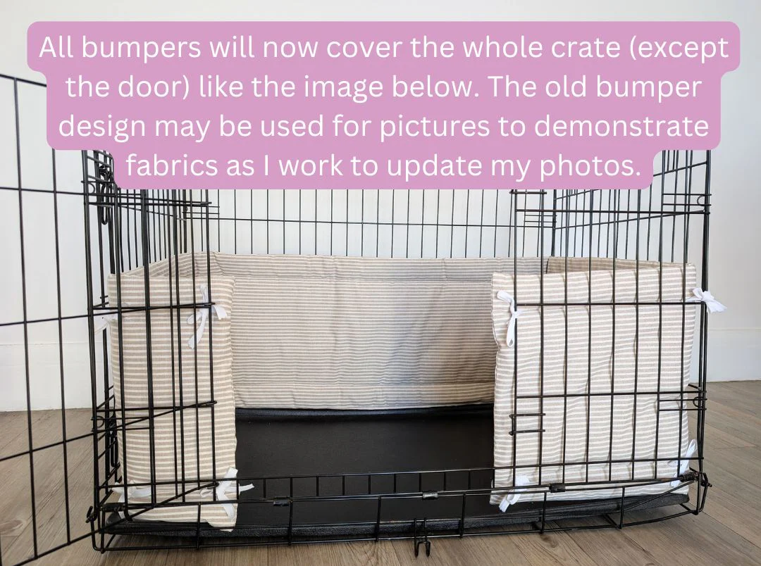 Dog crate bumper - Grey spot - Image 4